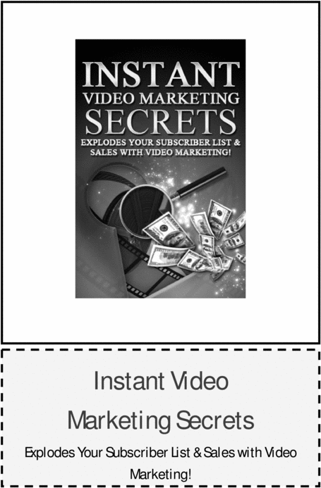 Product picture Instant Video marketing secrets - make more money